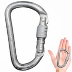 IBS Steel Carabiner 23KN Screw Lock Karabiner Hook