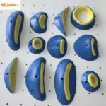 JS Defence 10 Pack Climbing Volume Holds Starter Pack Set for Bouldering and Route Setting